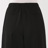 婦人　風を通す　ストレッチサッカーイージークロップドパンツ