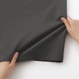 婦人　風を通す　ストレッチサッカーイージークロップドパンツ