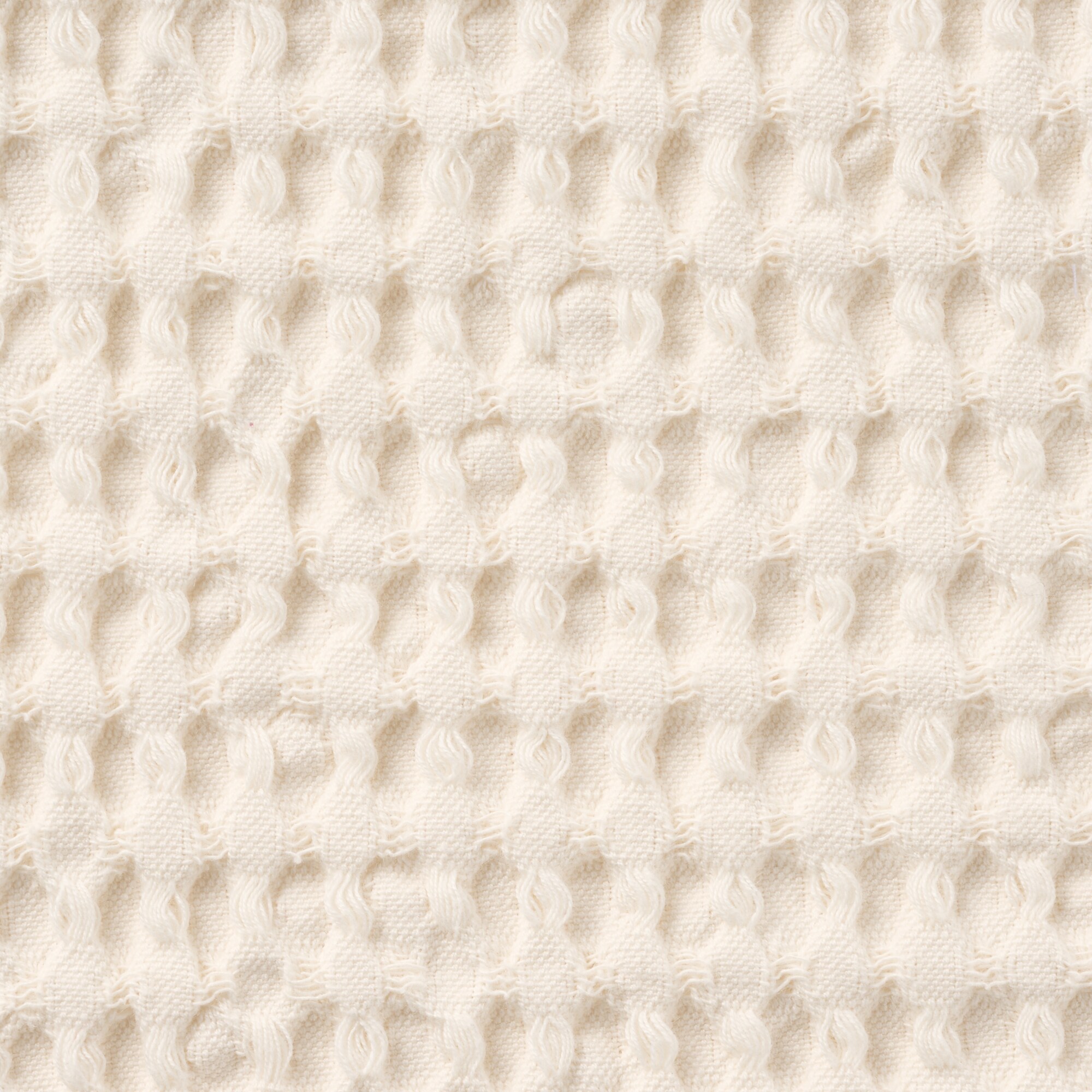 インド綿洗いざらしワッフル織クッションカバー | 無印良品