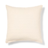 インド綿洗いざらしワッフル織クッションカバー