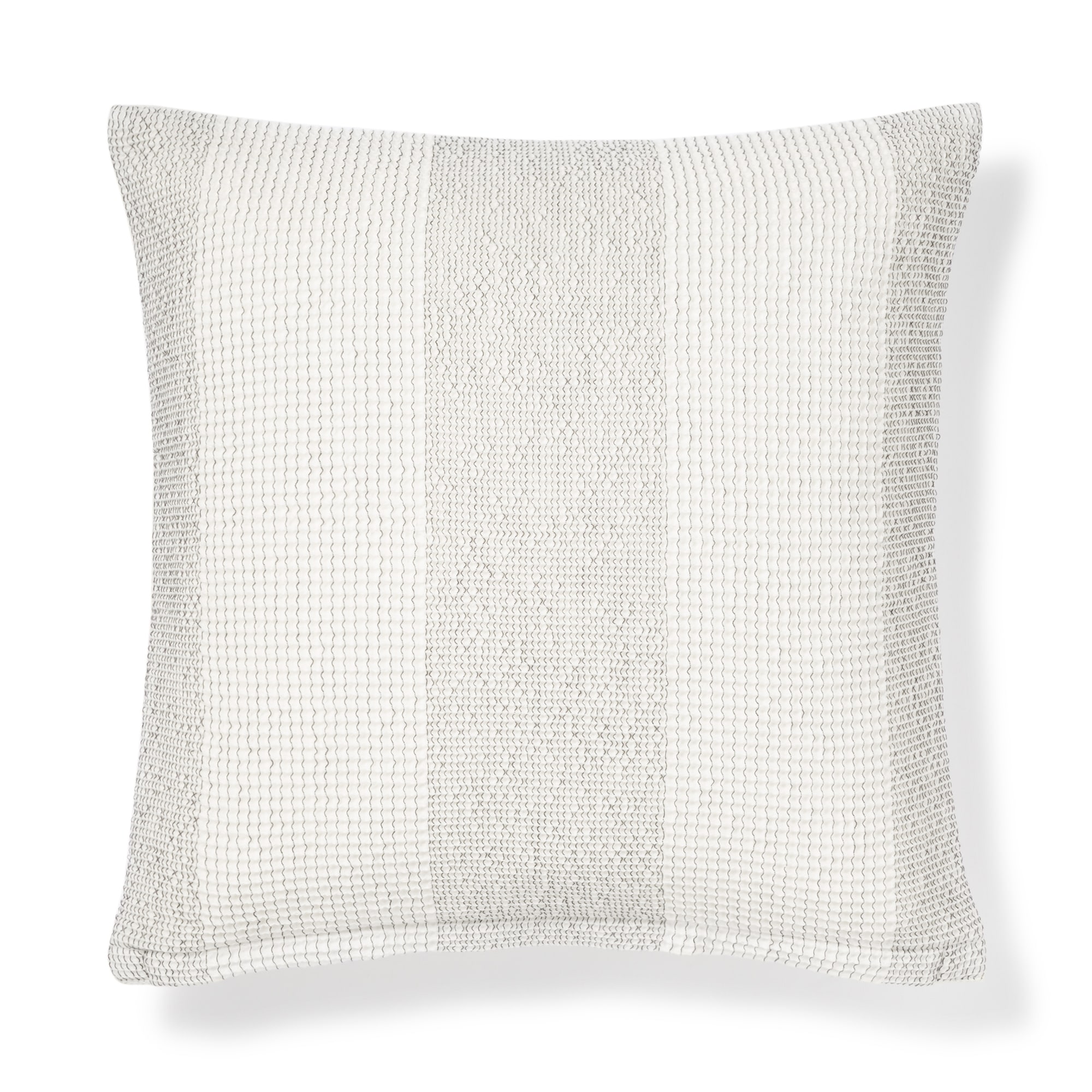 インド綿ミニワッフル織クッションカバー
