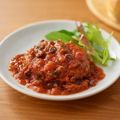 素材を生かした　トマトの煮込みハンバーグ　１６０ｇ（１人前）