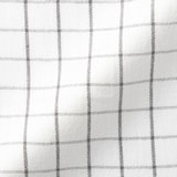 インド綿　先染めふきん　６枚組／チャコールグレー