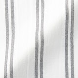 インド綿　先染めふきん　６枚組／チャコールグレー