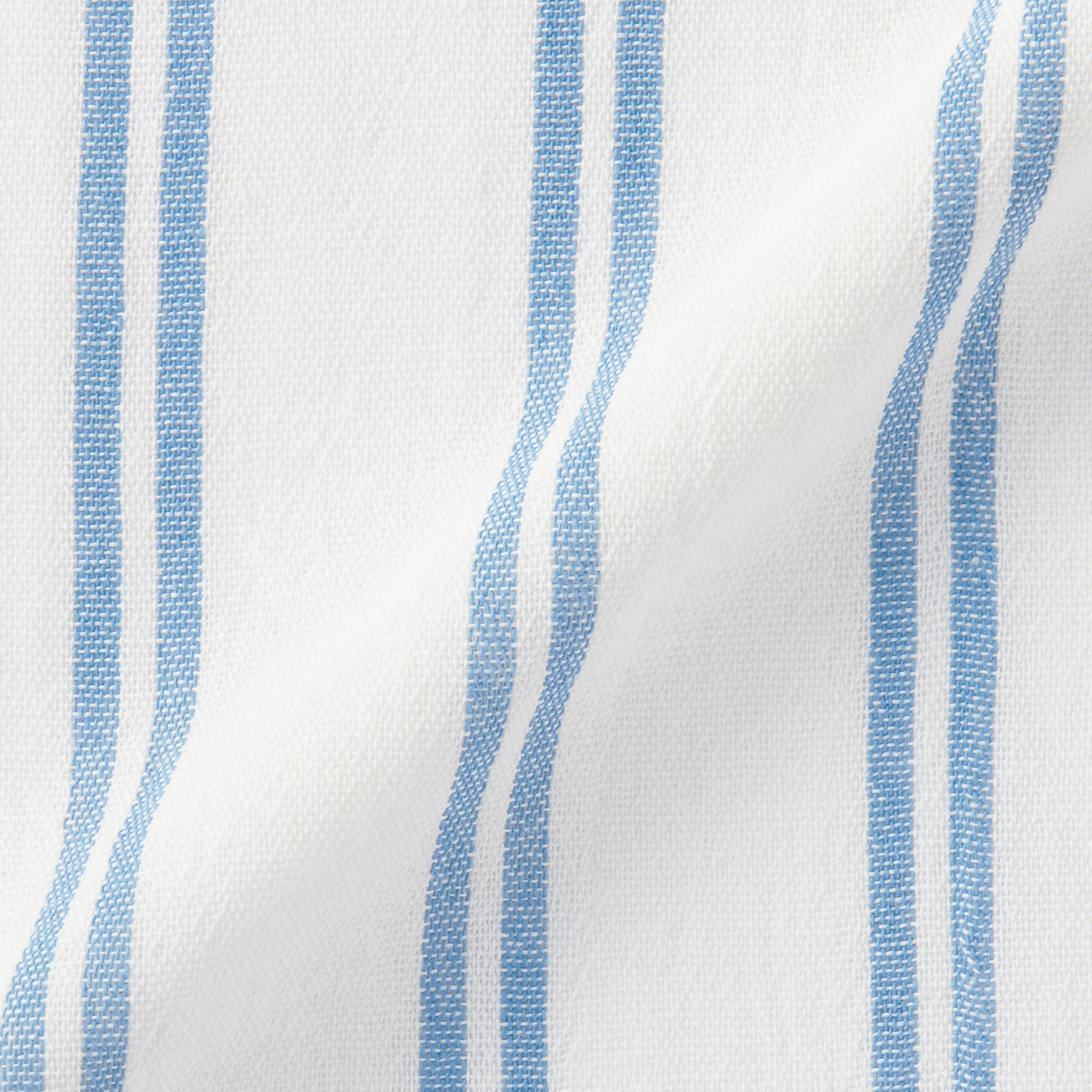 インド綿　先染めふきん　６枚組／ブルー