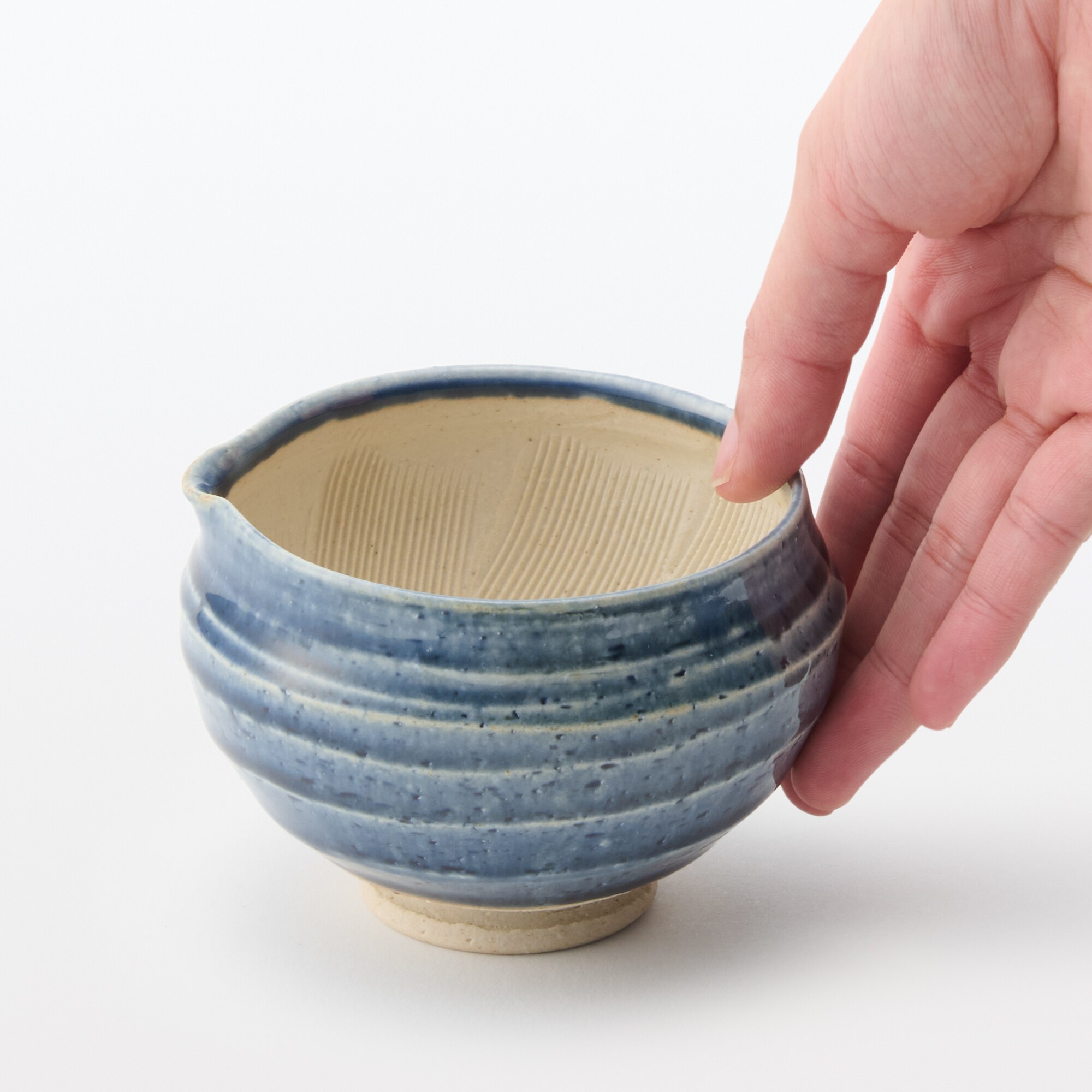 美濃焼 片口丸すり鉢 小 | 無印良品