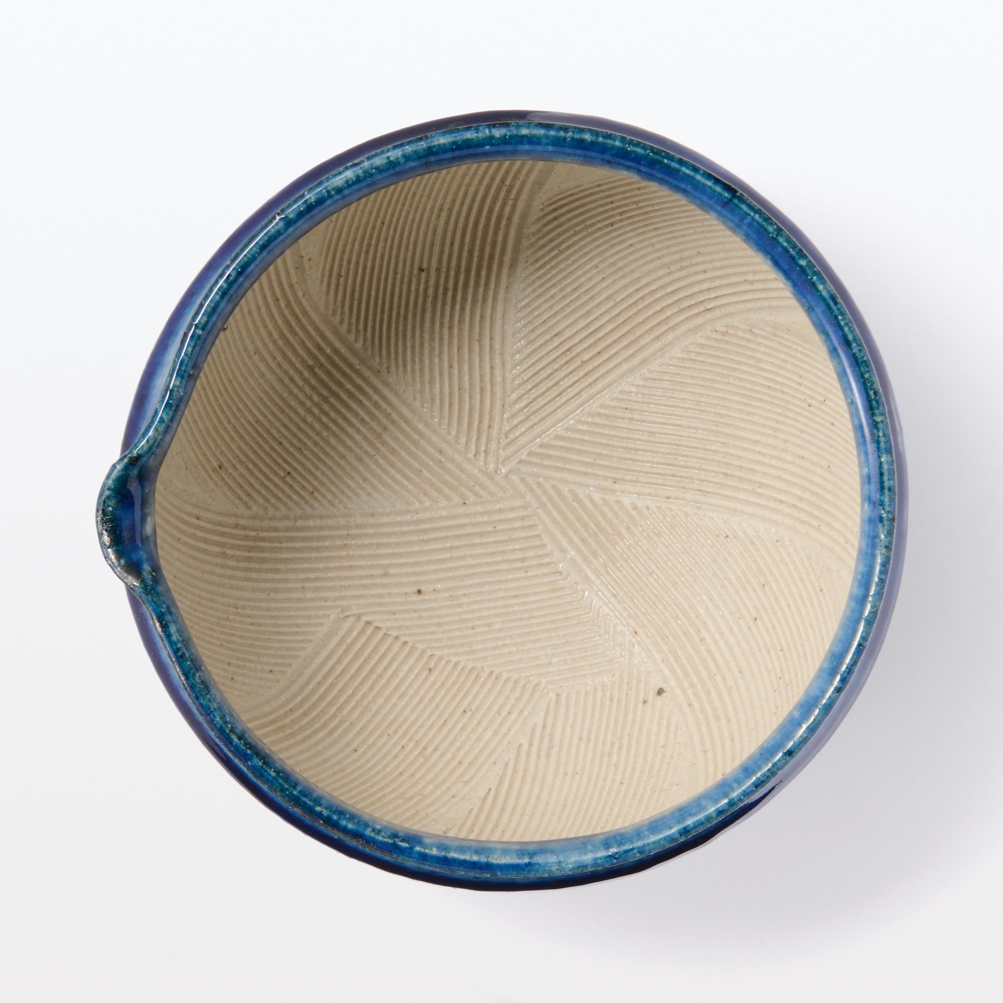 美濃焼　片口丸すり鉢　大