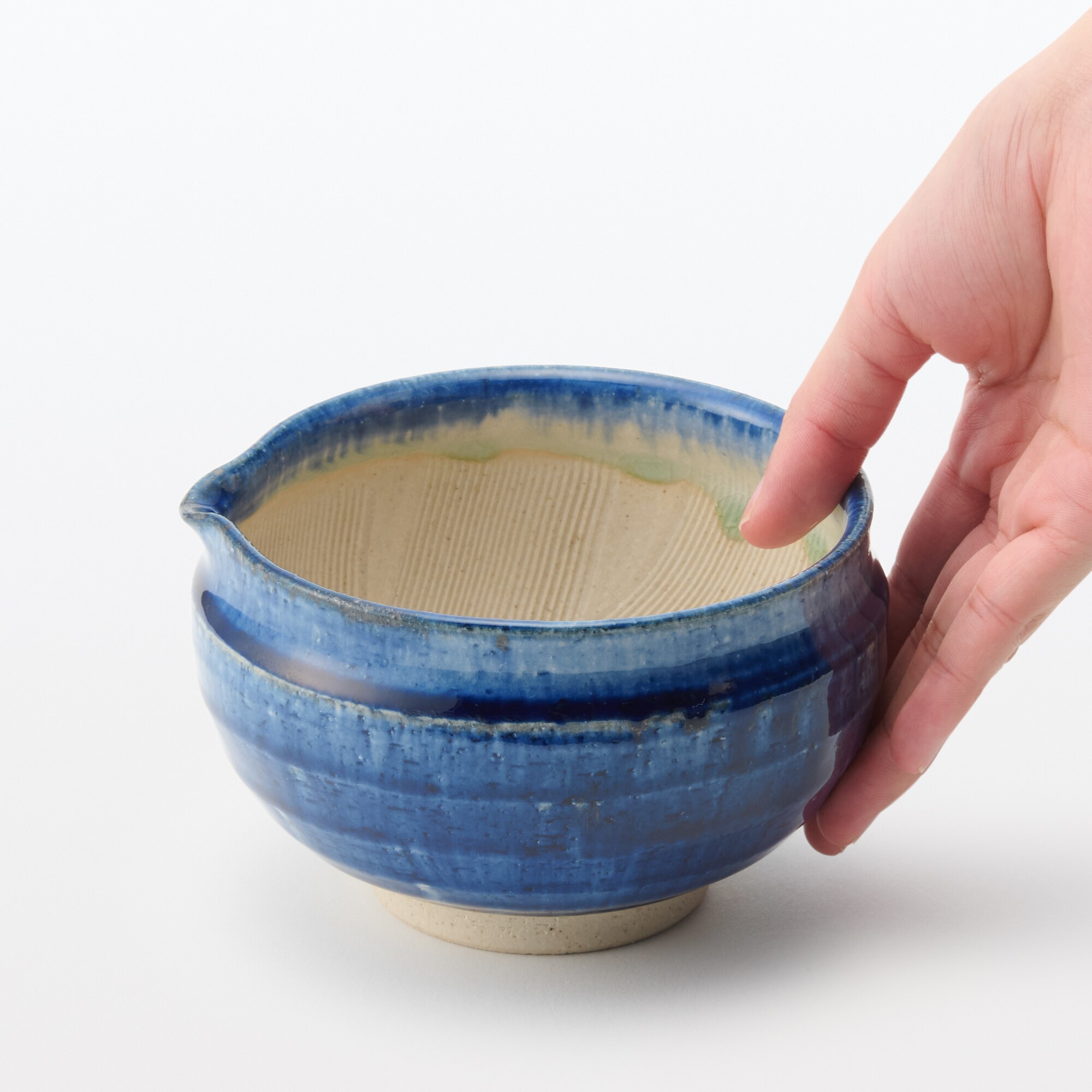 美濃焼 片口丸すり鉢 大 | 無印良品