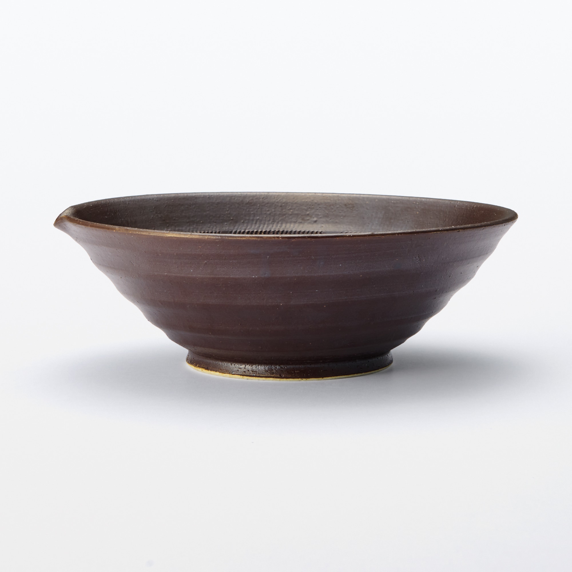 美濃焼　平型片口すり鉢