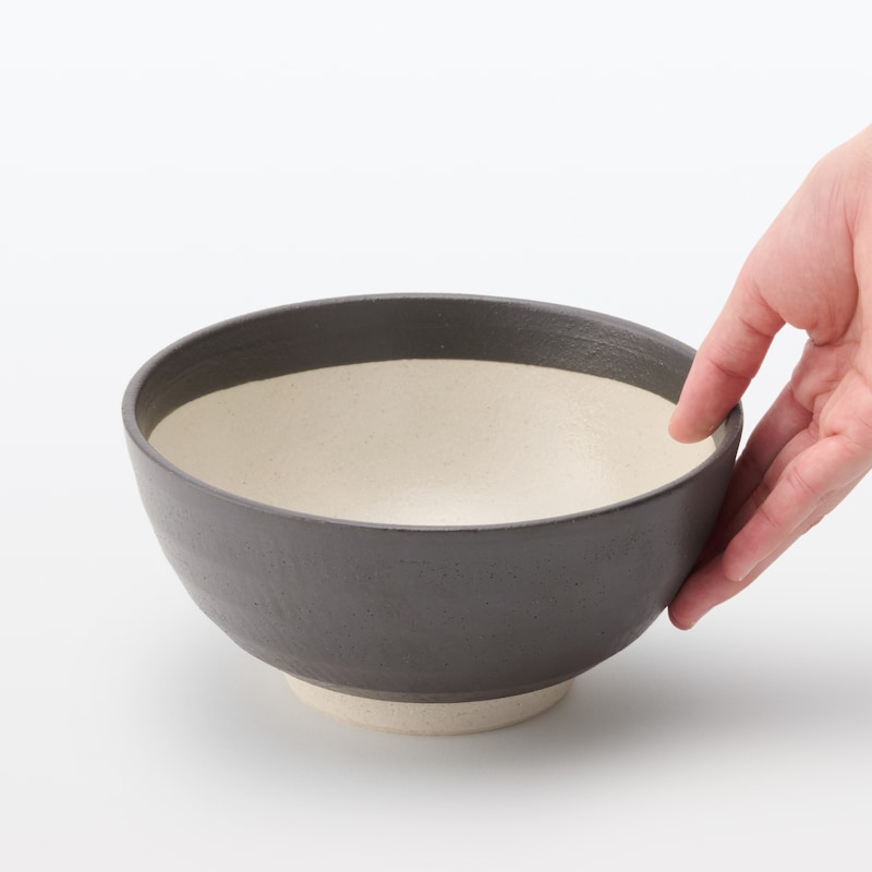 美濃路6.5鉢 19cm丼 1個 新品未使用 送料込み （美濃焼 ブチ 