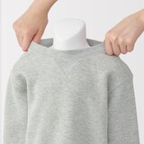 ベビー　あたまするっと　裏毛スウェットシャツ