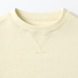 ベビー　あたまするっと　裏毛スウェットシャツ