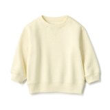 ベビー　あたまするっと　裏毛スウェットシャツ