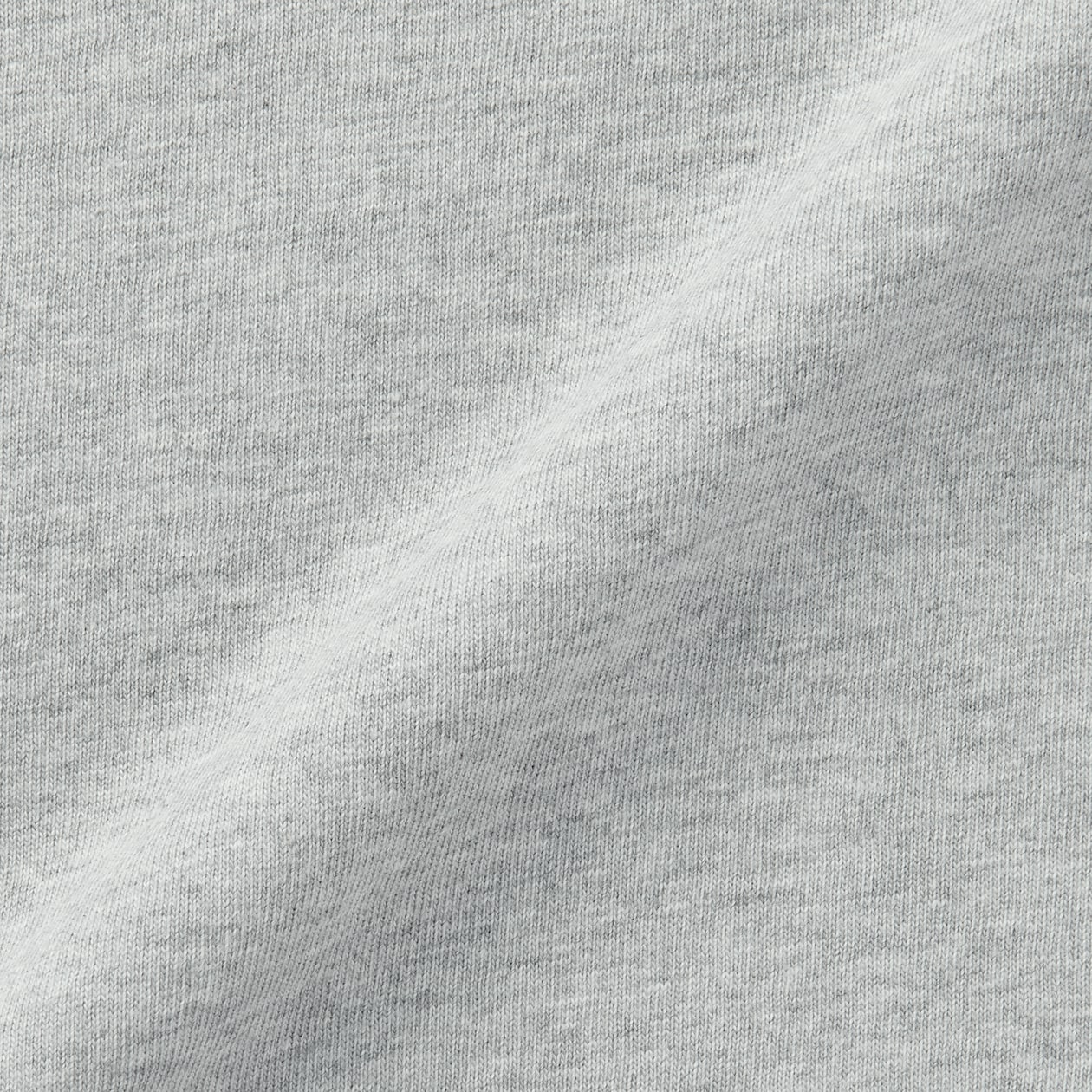 紳士　昔ながらの製法で編み立てた天竺クルーネック半袖Ｔシャツ