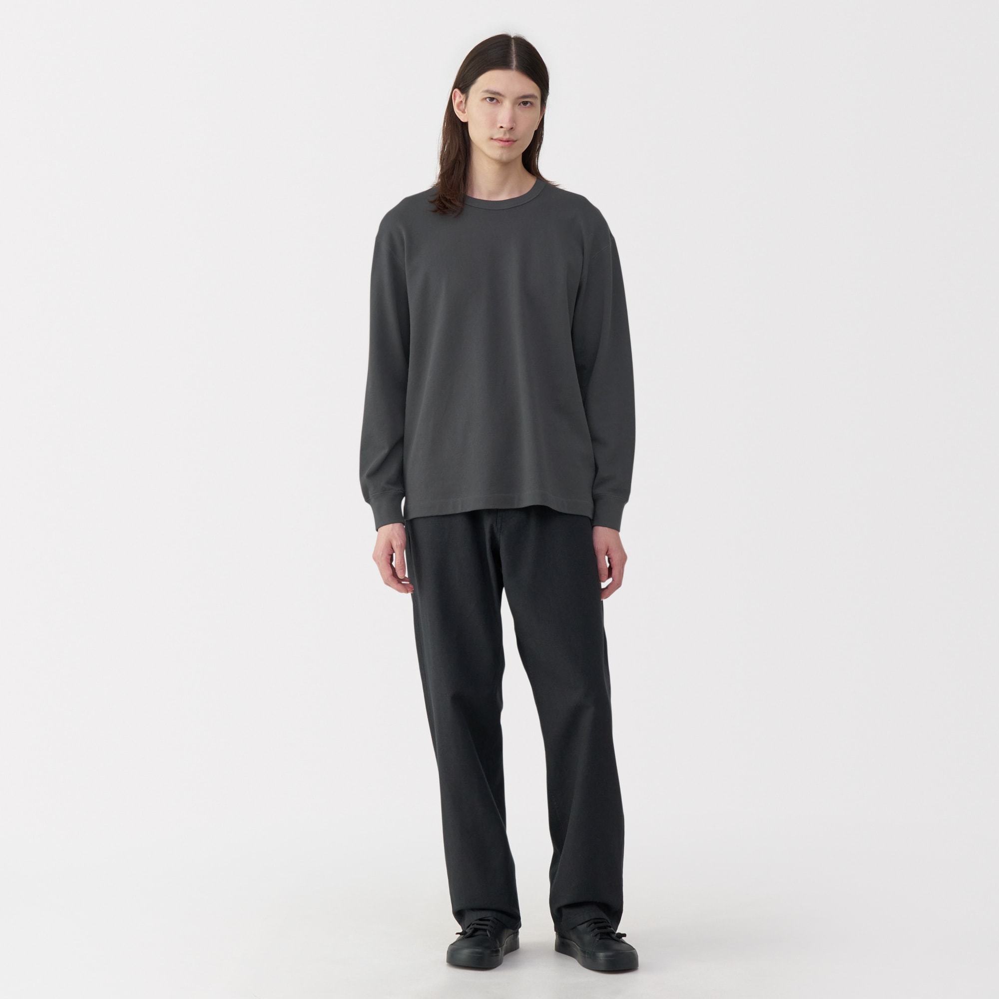tシャツ 「MUJI Labo」紳士 昔ながらの製法で編み立てたミニ裏毛