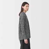 紳士　コットンローゲージニットカーディガン