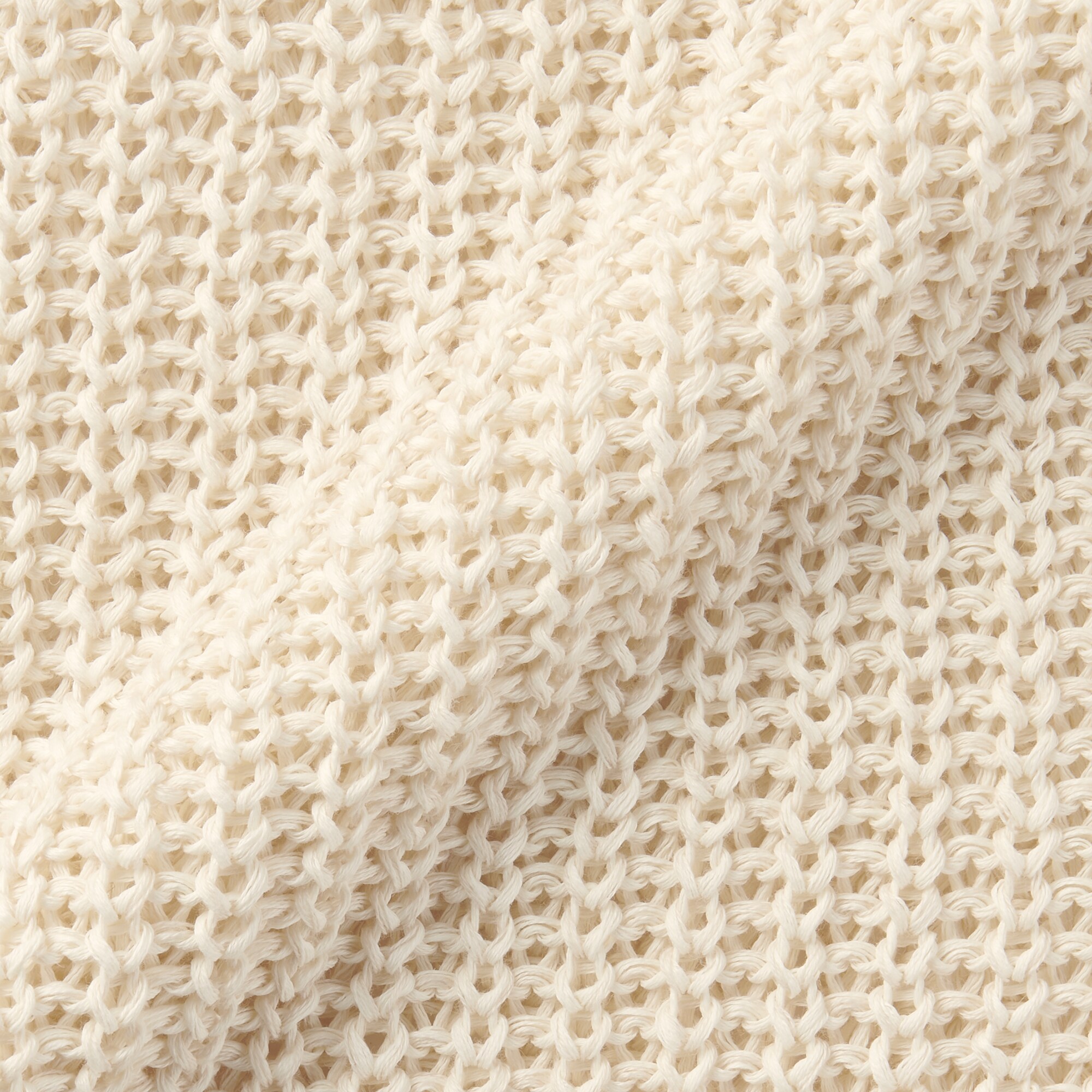 紳士　コットンローゲージニットカーディガン