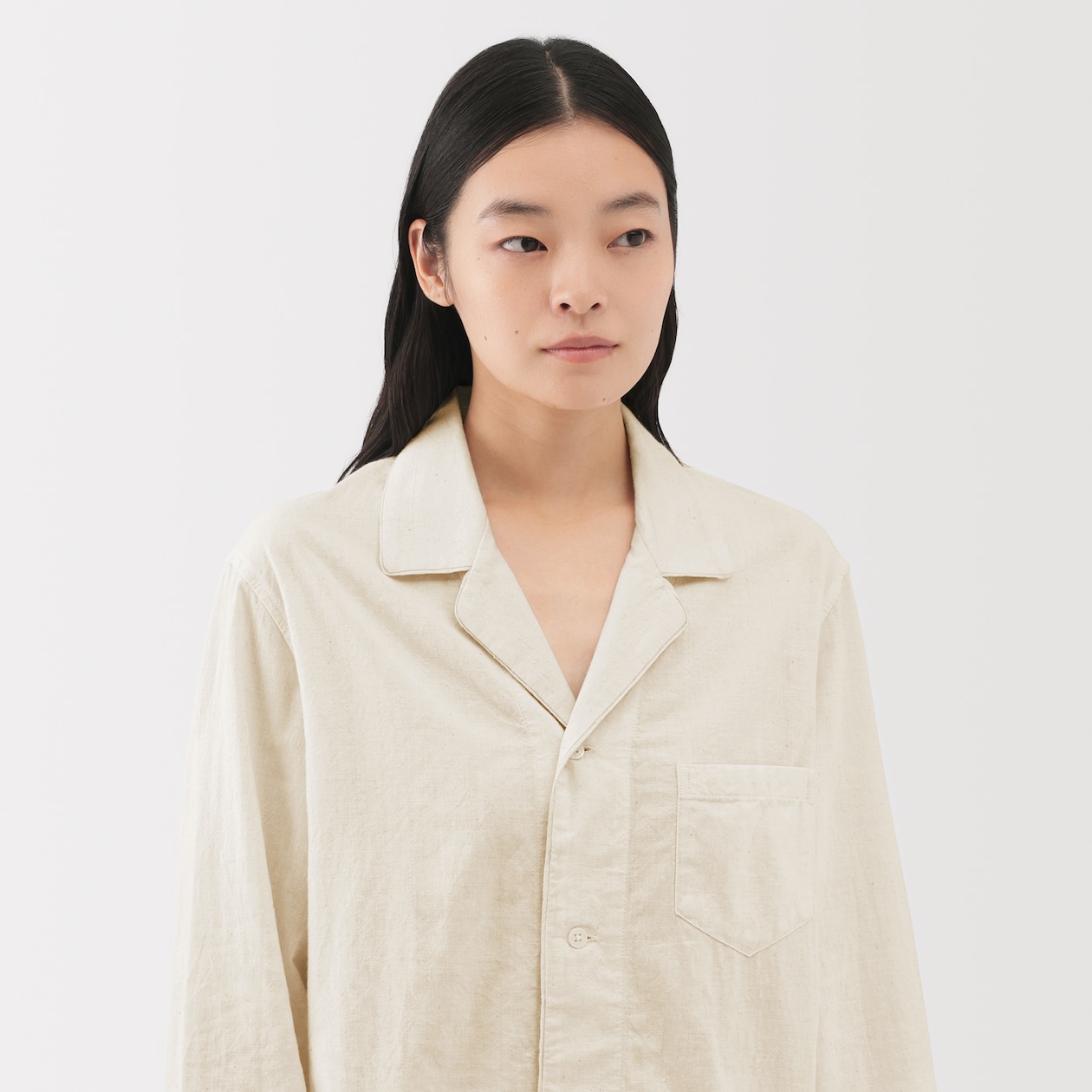 男女兼用　インドの手紬ぎ手織りパジャマ