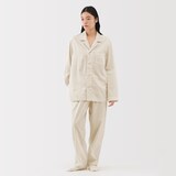 男女兼用　インドの手紬ぎ手織りパジャマ