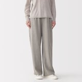 婦人　リネン混ウールパンツ