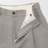 婦人　リネン混ウールパンツ