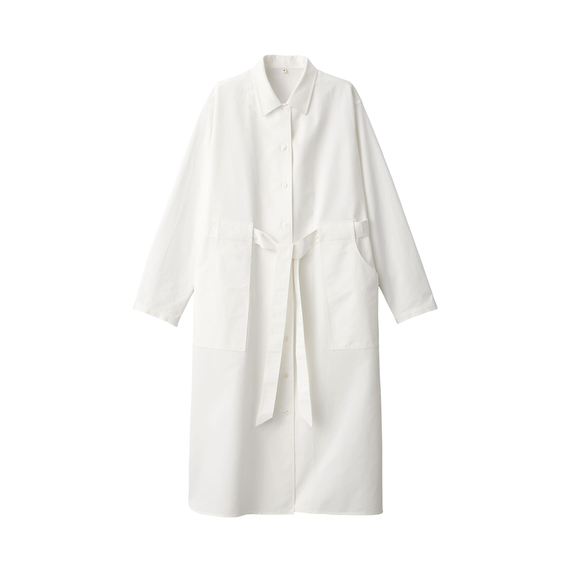 婦人　和紙混ツイルシャツワンピース