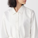 婦人　和紙混ツイルシャツワンピース