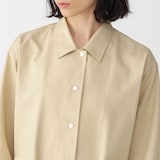 婦人　和紙混ツイルシャツワンピース