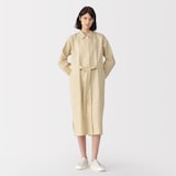 婦人　和紙混ツイルシャツワンピース