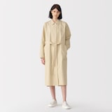 婦人　和紙混ツイルシャツワンピース