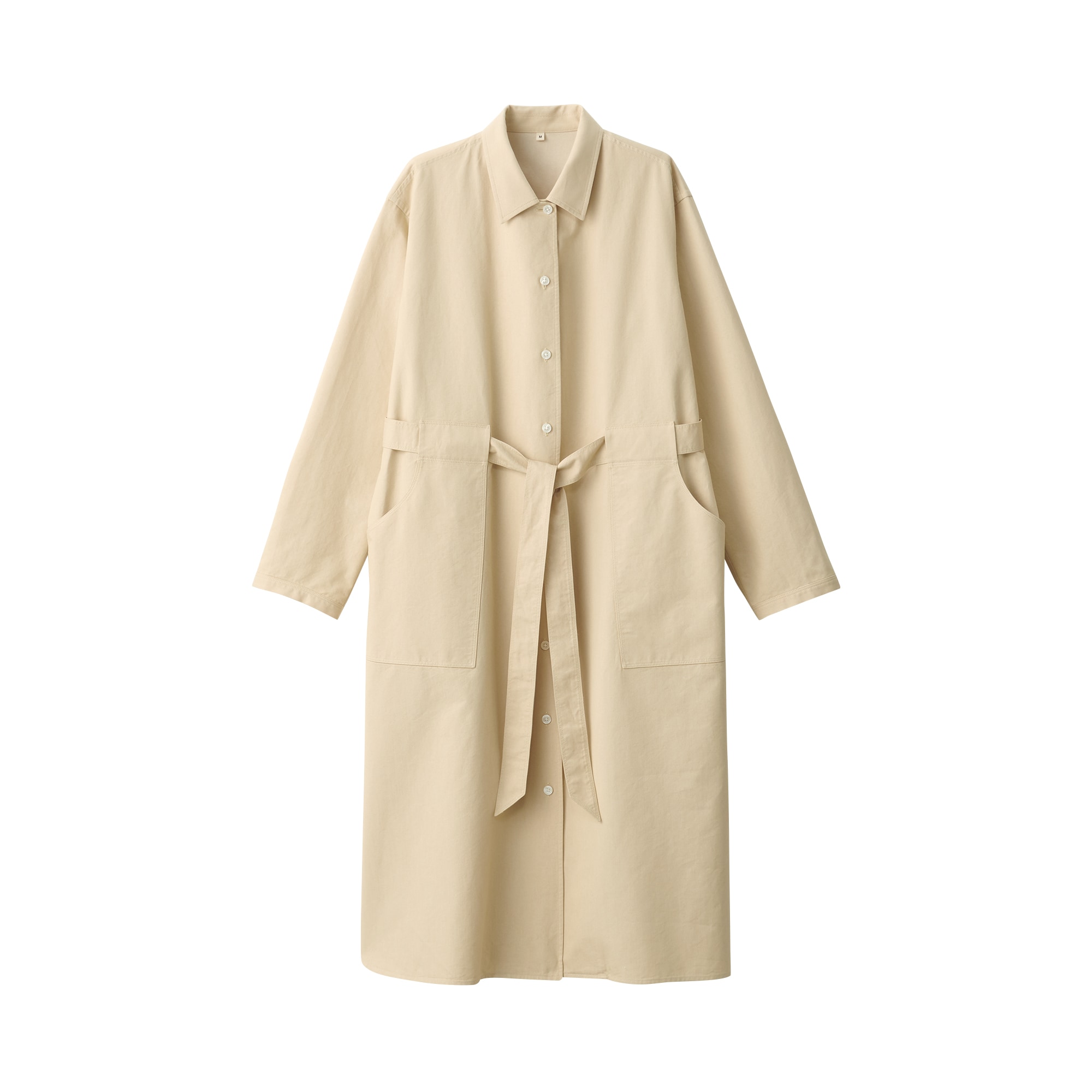 婦人　和紙混ツイルシャツワンピース