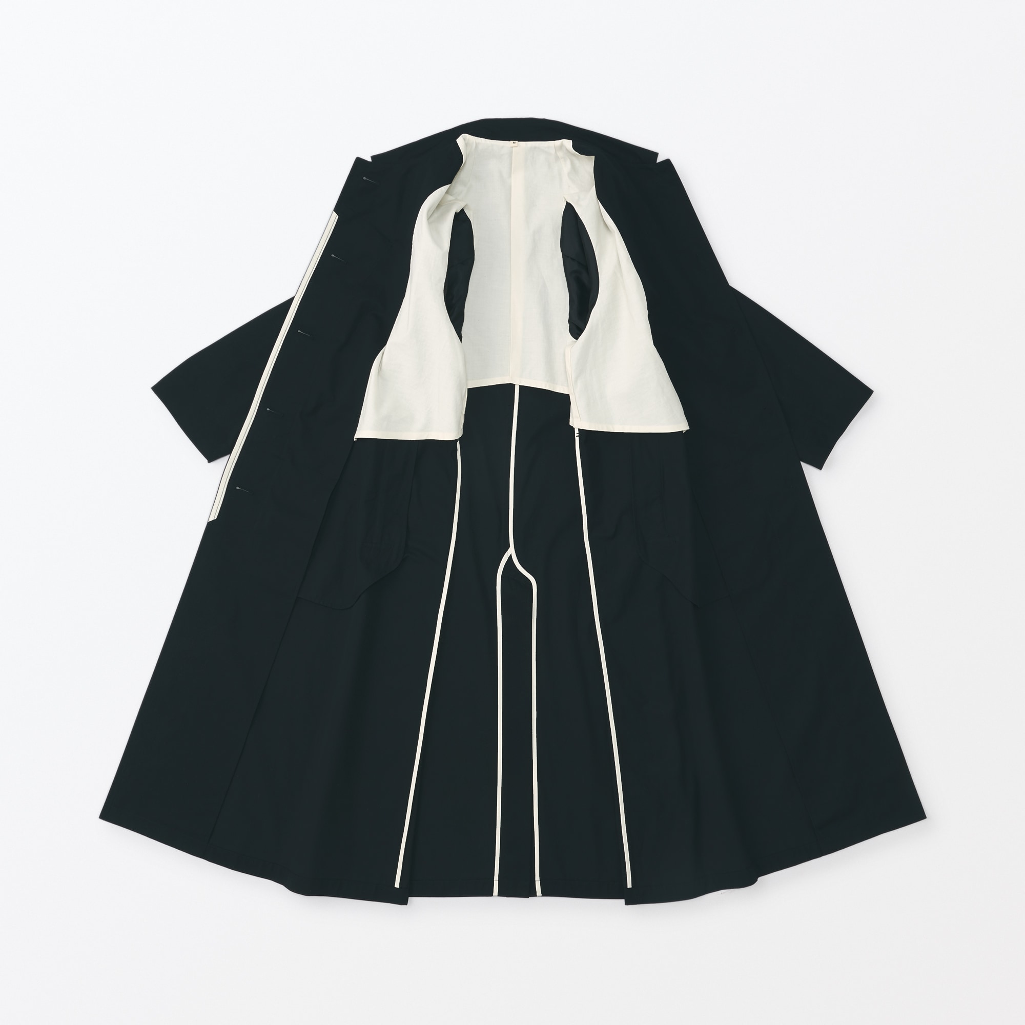 婦人　高密度コットンシングルブレストコート