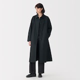 婦人　高密度コットンシングルブレストコート