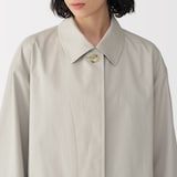 婦人　高密度コットンシングルブレストコート