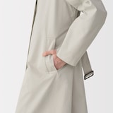 婦人　高密度コットンシングルブレストコート