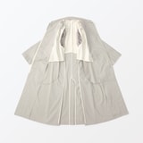 婦人　高密度コットンシングルブレストコート