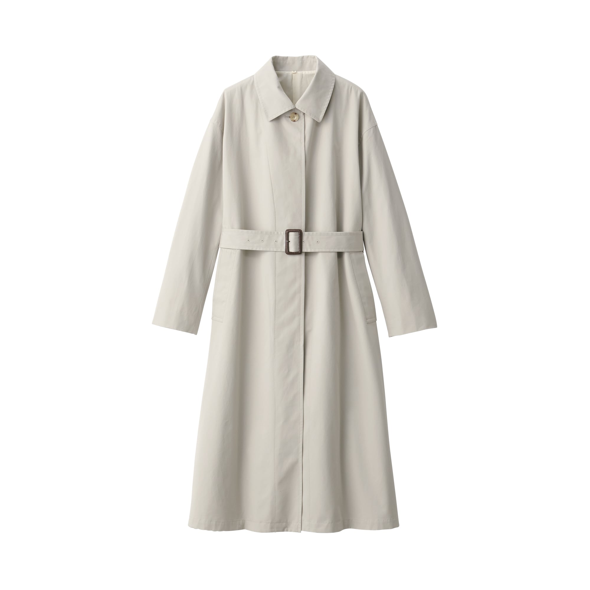 婦人　高密度コットンシングルブレストコート