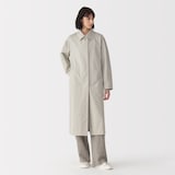 婦人　高密度コットンシングルブレストコート