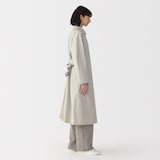 婦人　高密度コットンシングルブレストコート