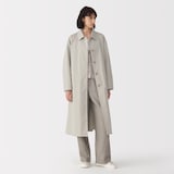 婦人　高密度コットンシングルブレストコート