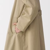 婦人　高密度コットンシングルブレストコート