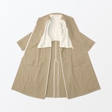 婦人　高密度コットンシングルブレストコート