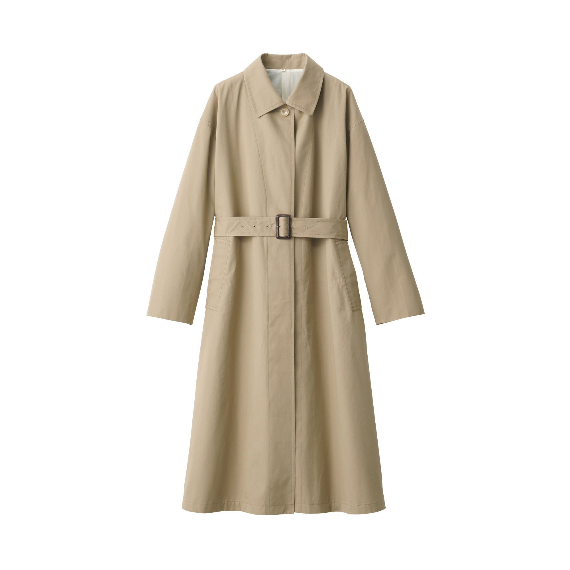 婦人　高密度コットンシングルブレストコート