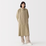 婦人　高密度コットンシングルブレストコート