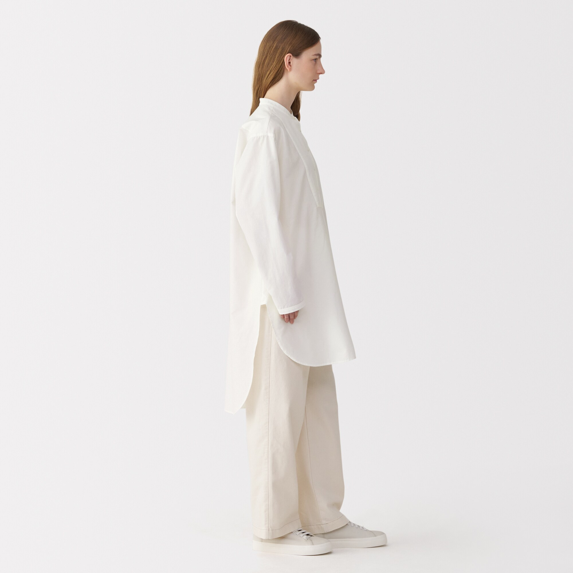 婦人　シルク混チュニック