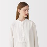 婦人　シルク混チュニック