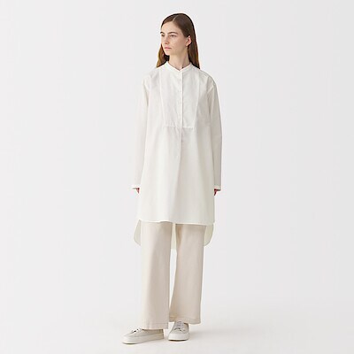 婦人　シルク混チュニック