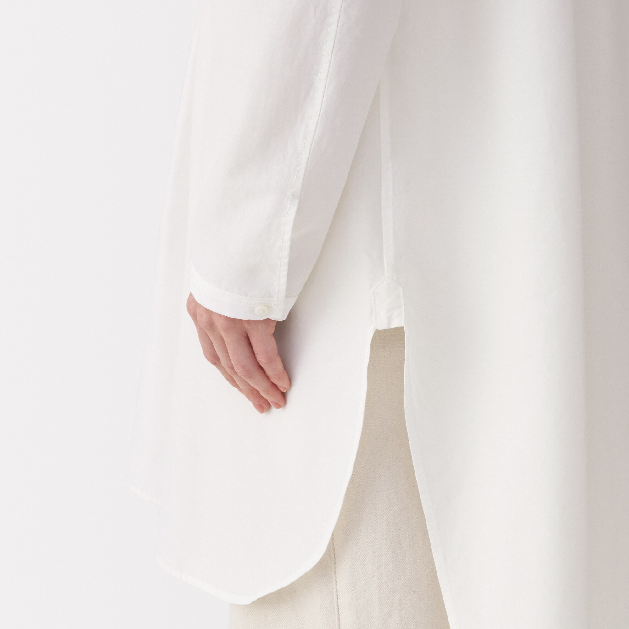 婦人　シルク混チュニック