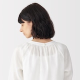 婦人　ラミーギャザーブラウス