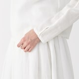 婦人　ラミーギャザーブラウス